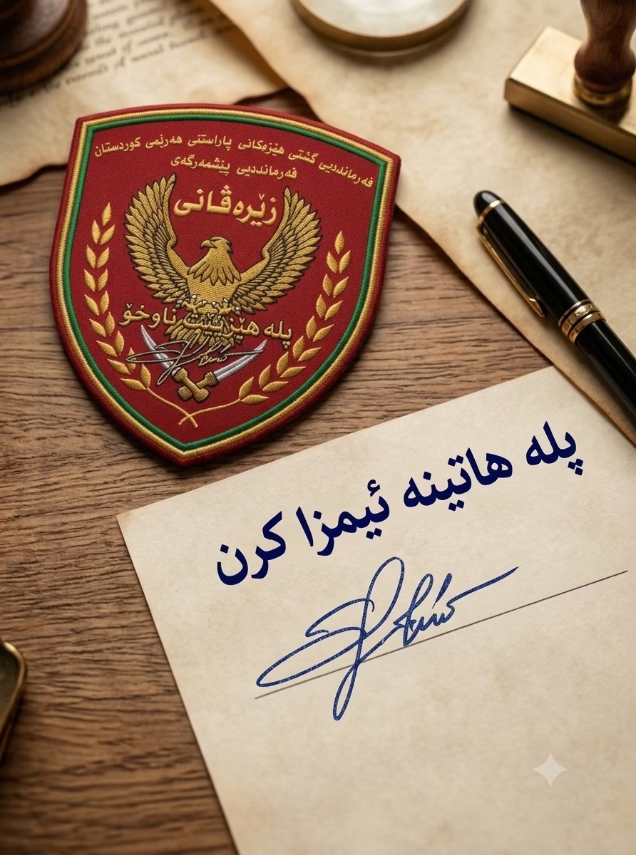 @فه رمانده ي پێشمەرگەی زێرەڤانی