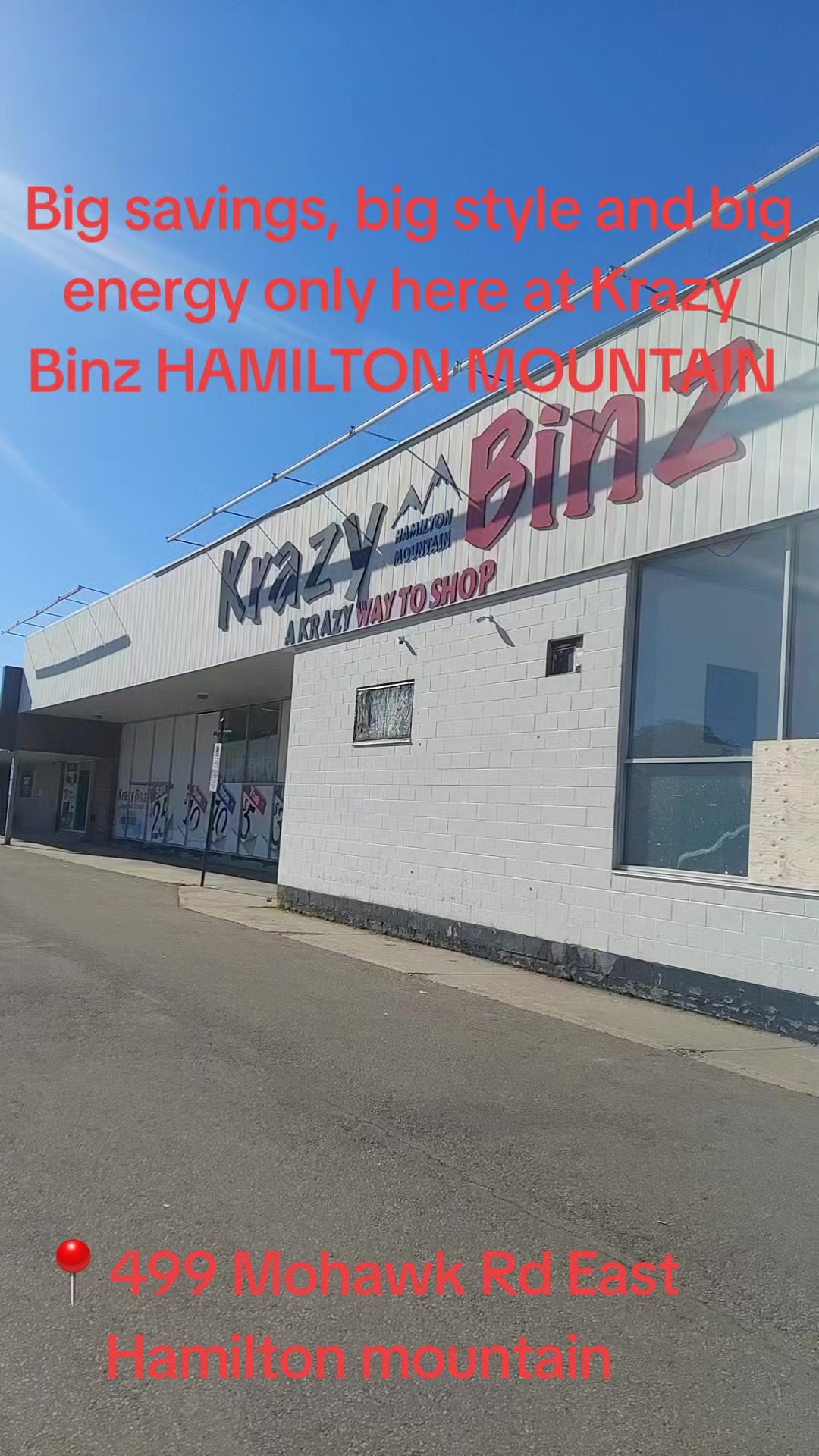 @Krazy Binz Hamilton Mountain