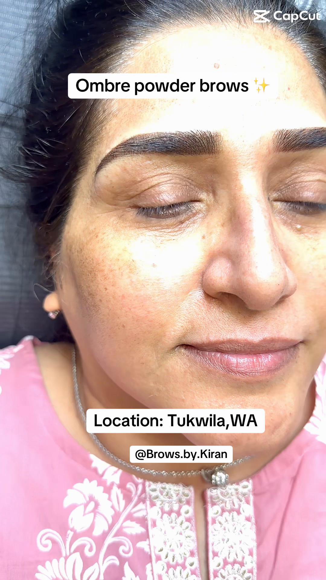 @Brows by Kiran | ombre powder