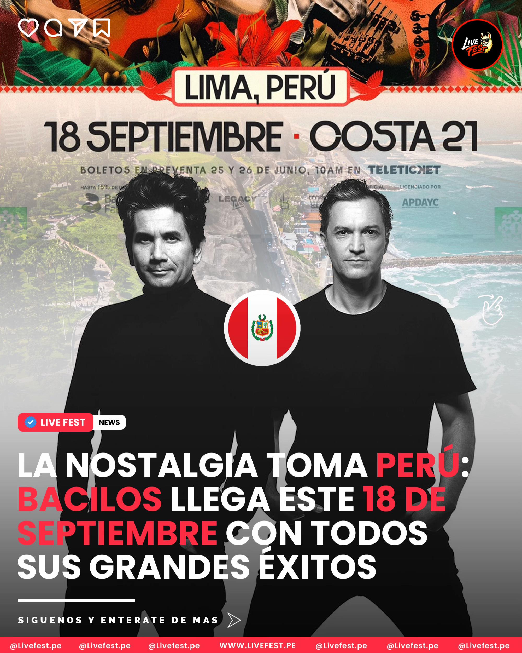 @Live Fest Per&uacute; 🇵🇪