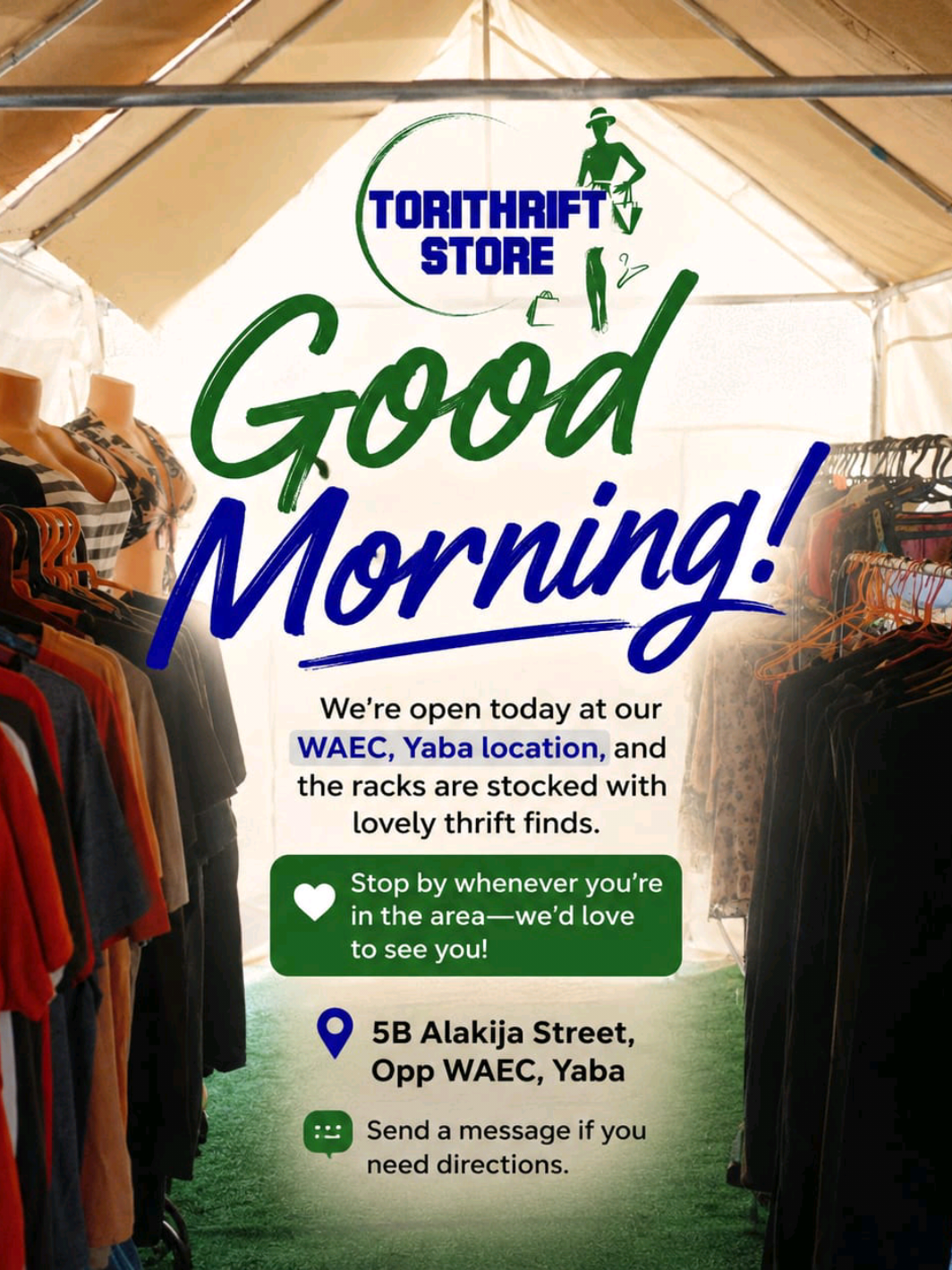 @THE THRIFT PLUG | YABA LAGOS