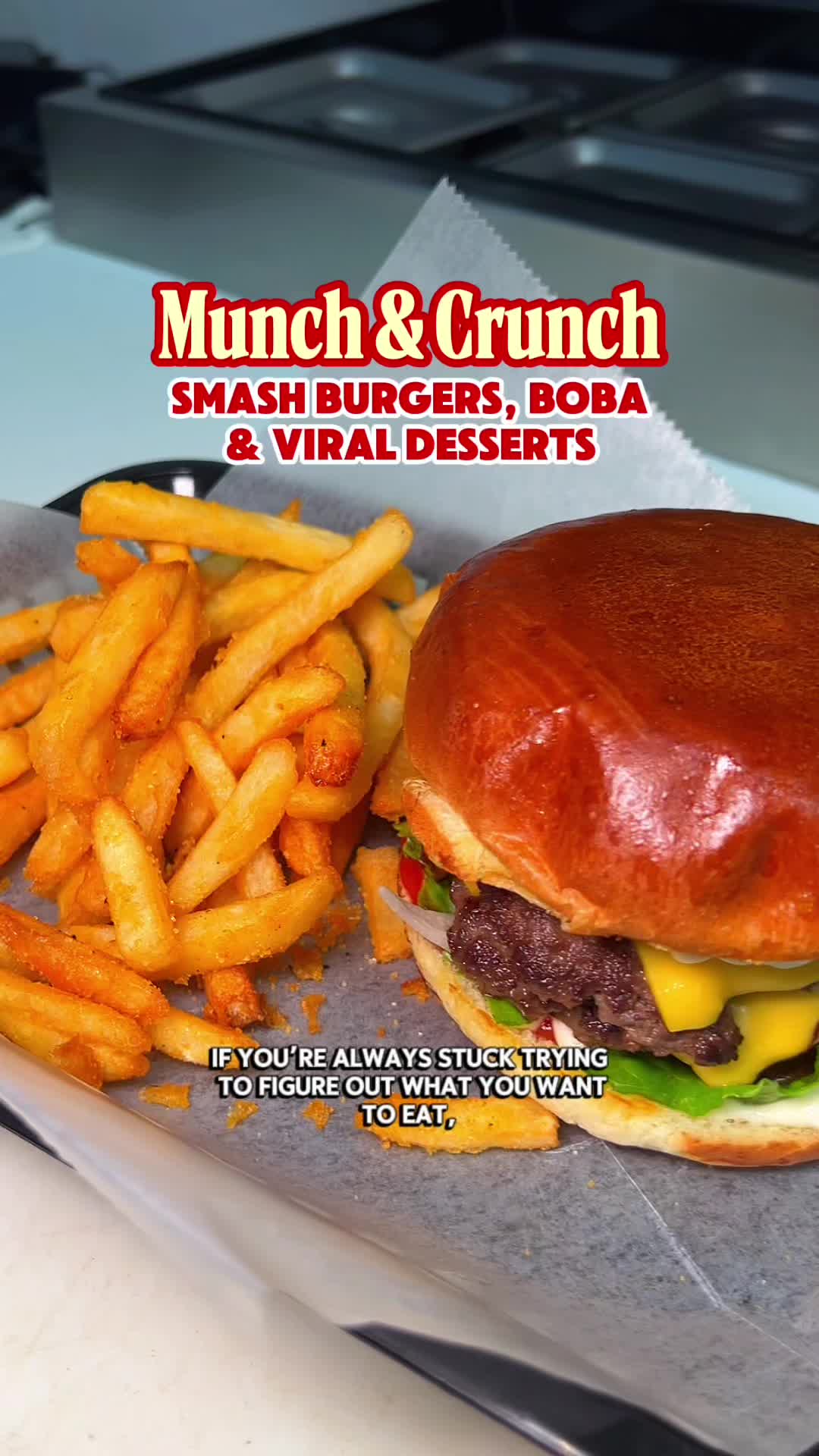 @Munch & Crunch |Burgers & Boba