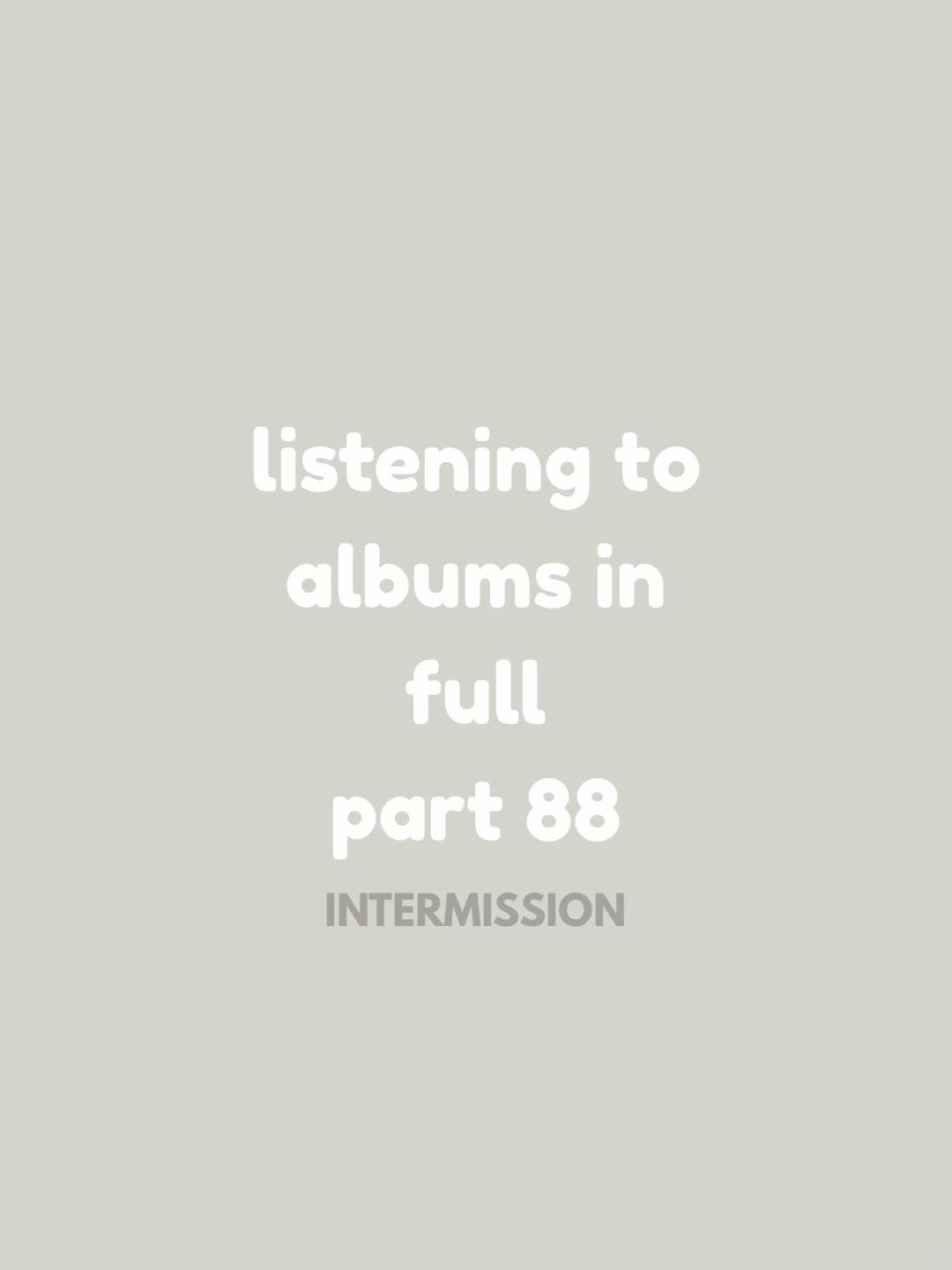 @INTERMISSION
