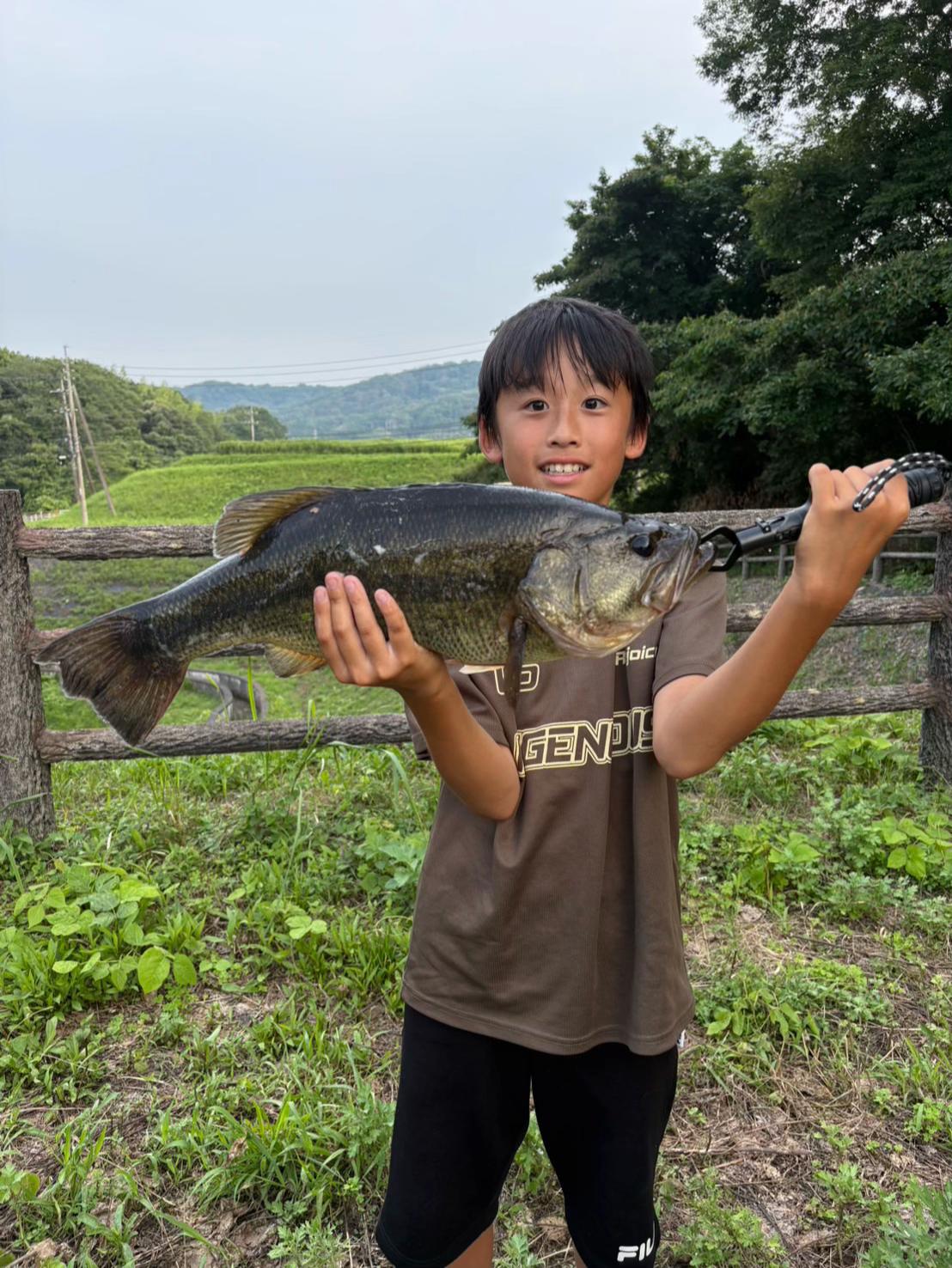 @釣り中学生