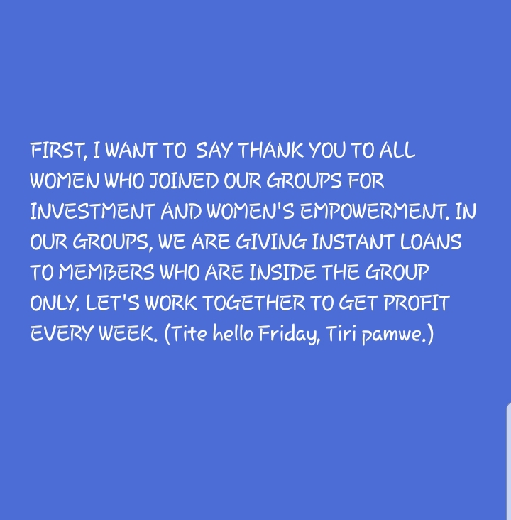 @Lucy Rujeko Muteke Chivayo