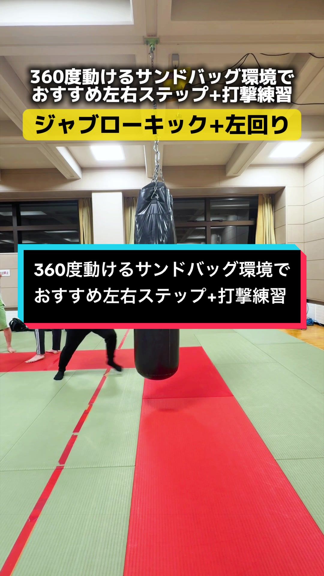 @北国のサンドバッグくん/キックボクシング