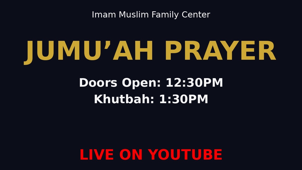 @Imam Muslim Family Center