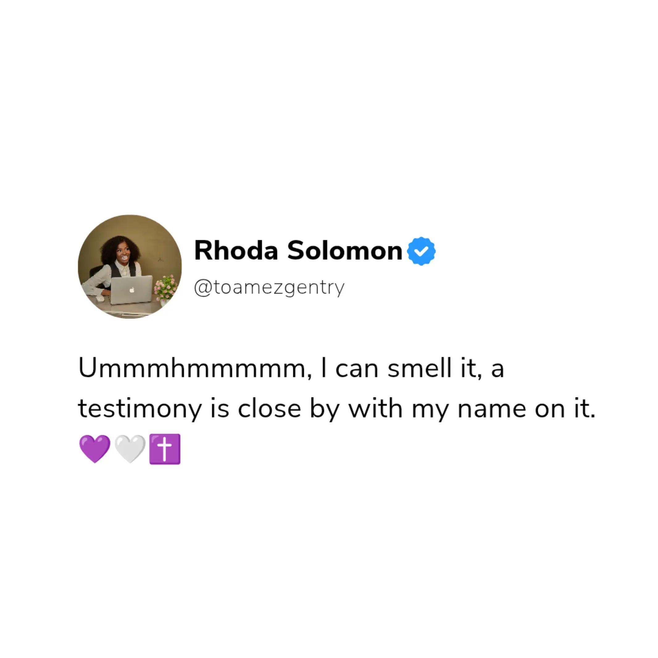 @Rhoda S✝️😇🤎