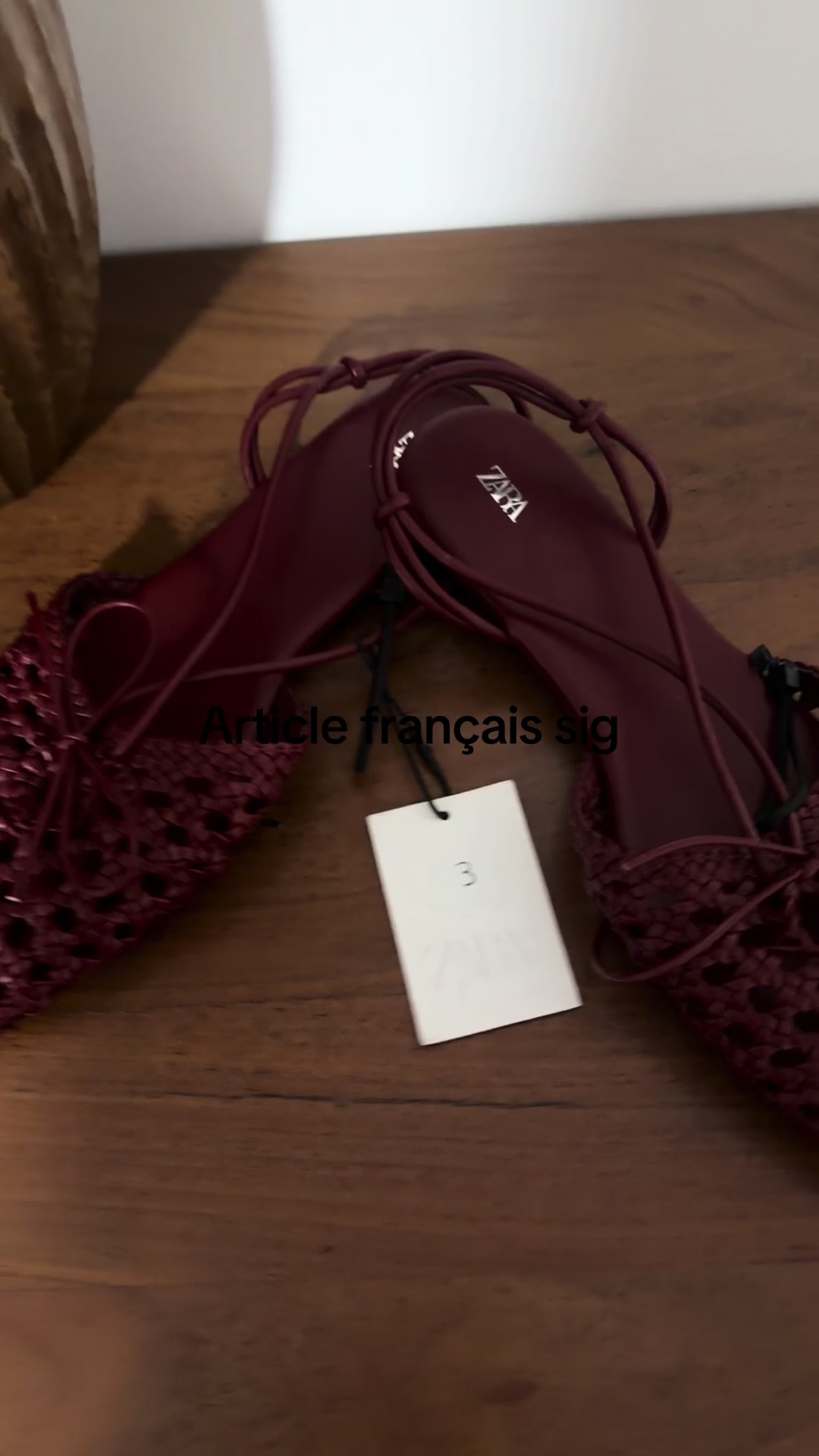 @Article fran&ccedil;ais sig