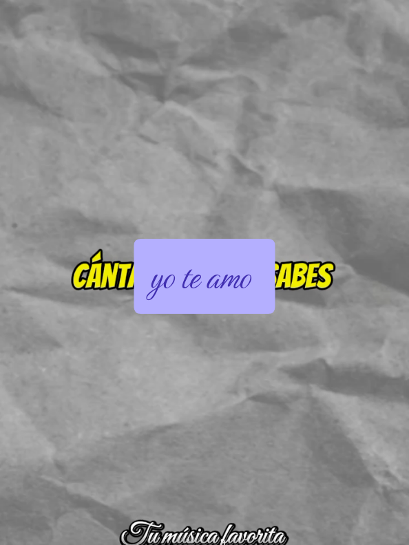 @tu musica favorita