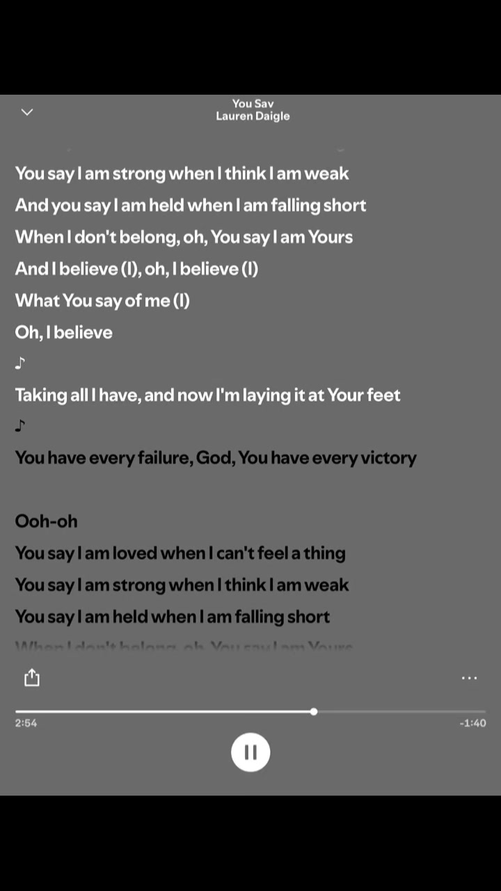 @Lyrics body