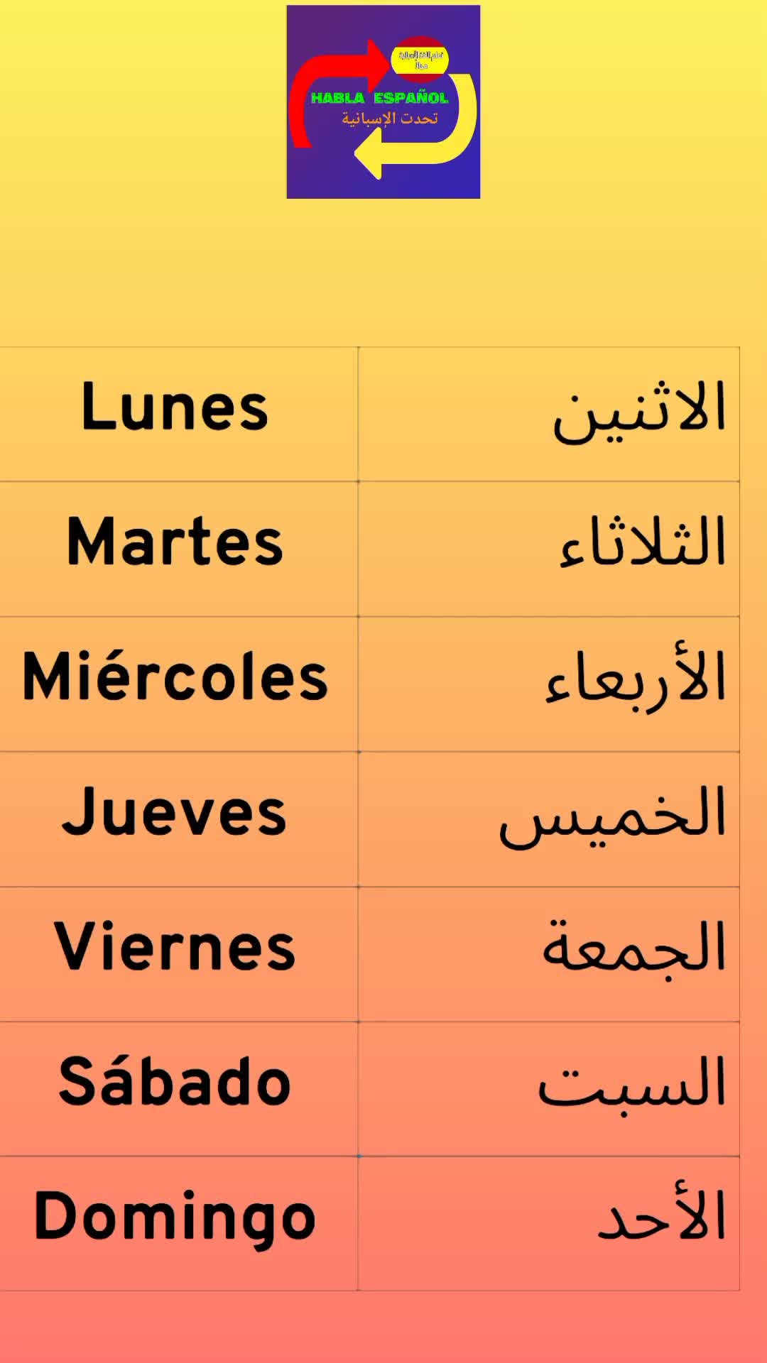 @تحدت الإسبانية_HABLA ESPAÑOL