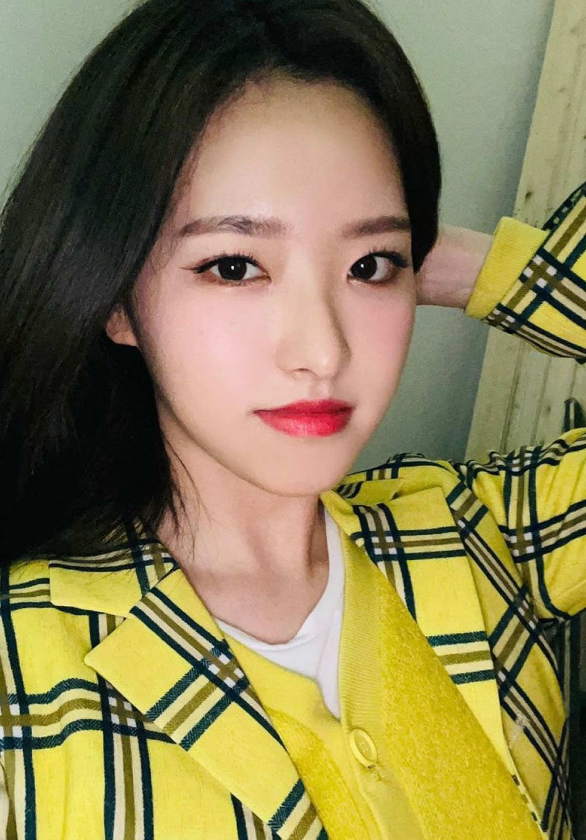 @hyeju with da bear filter