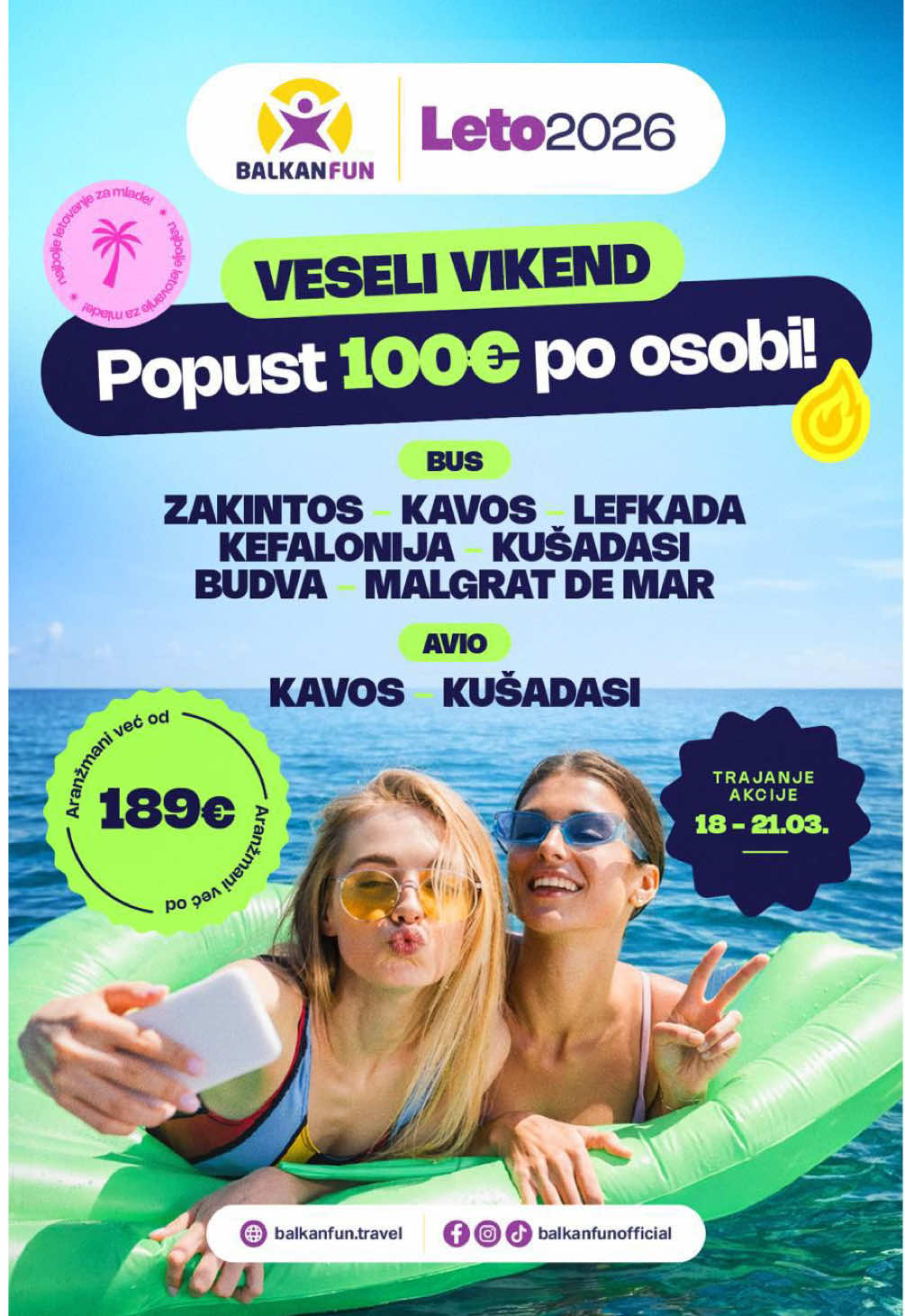 @putovanja za mlade