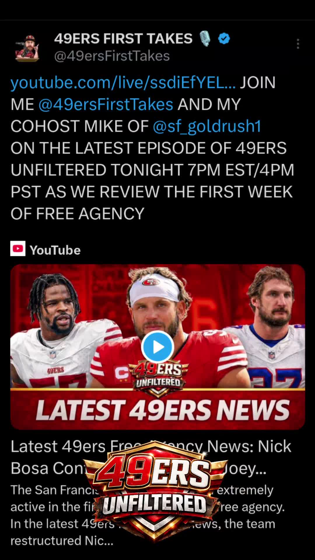 @49ERS FIRST TAKES
