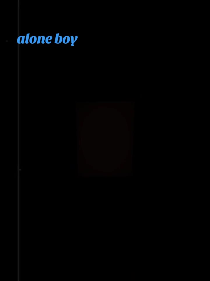 @alone boy 😔