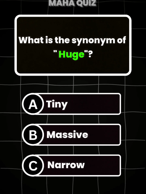 @Maha Quiz
