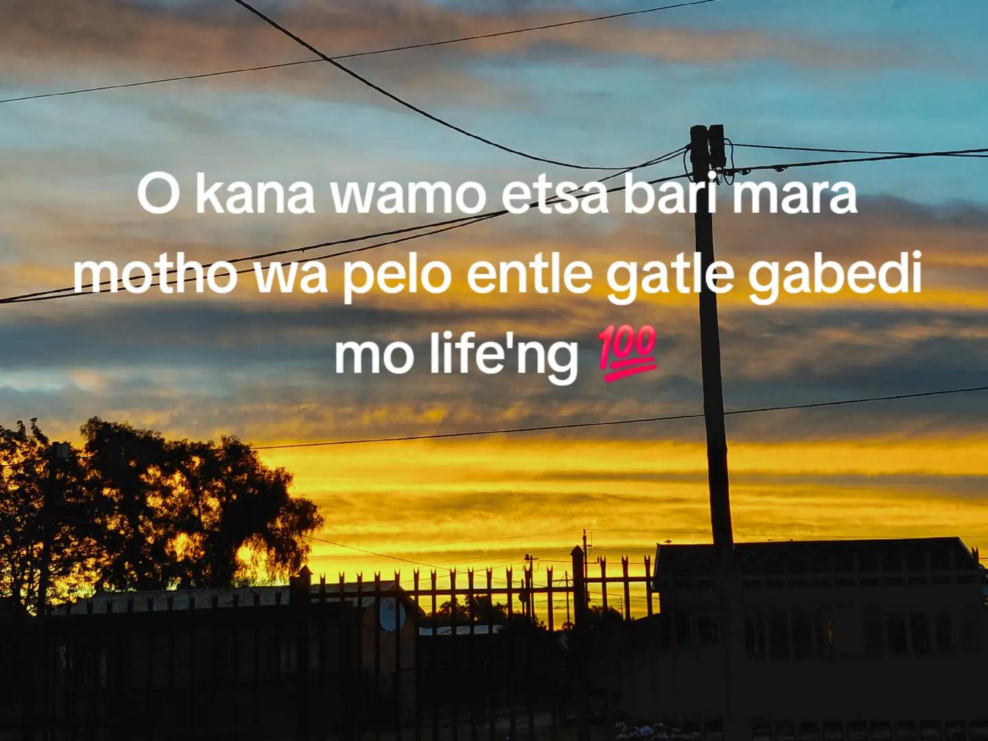 @OJ Setlogelo