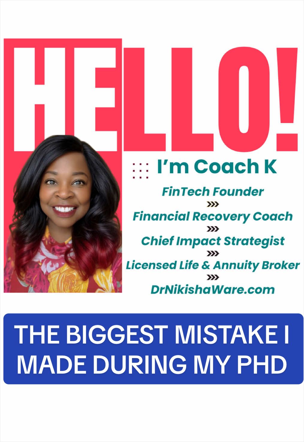 @Nikisha Ware, RCP, PhD