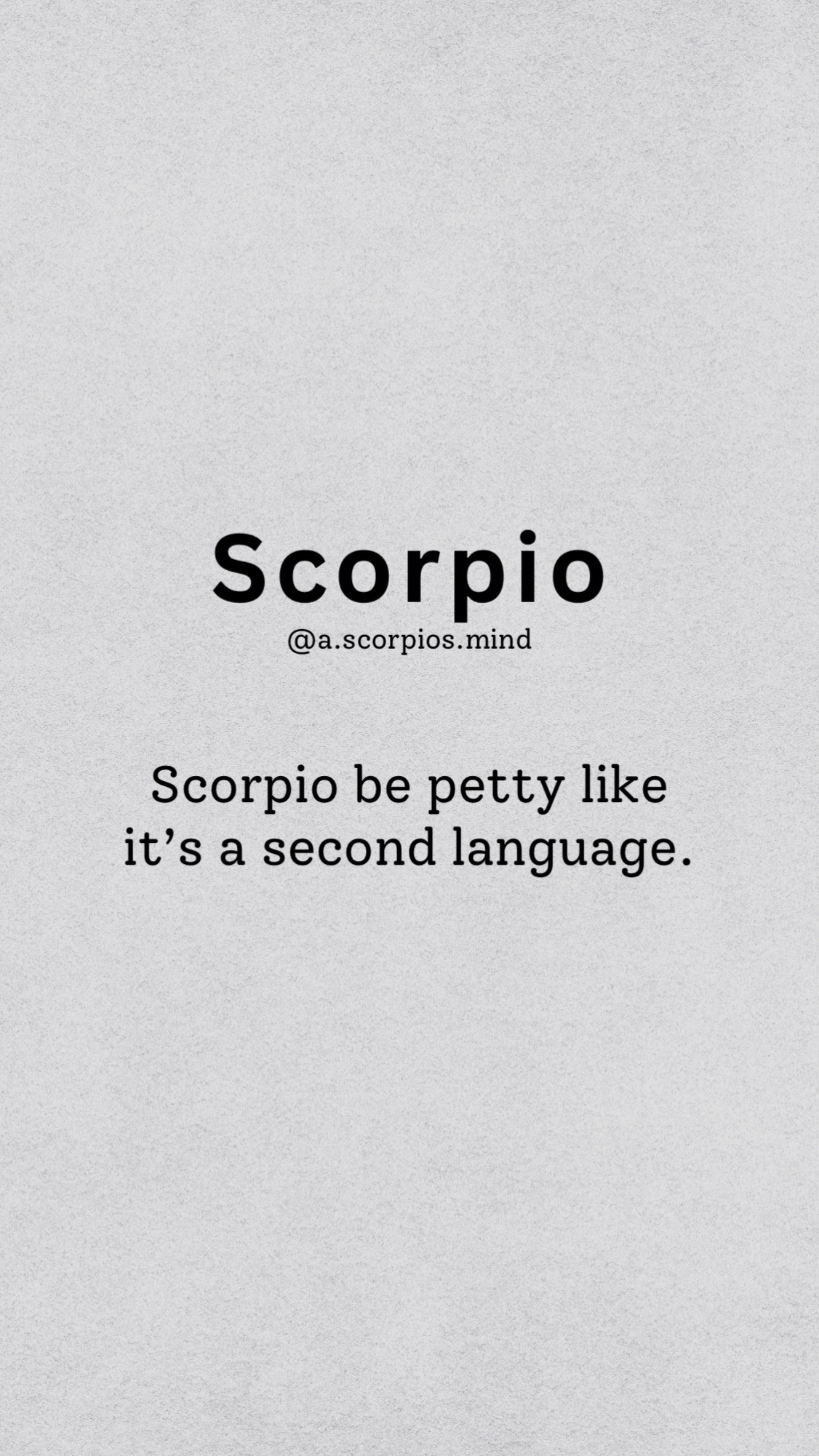 @A Scorpios Mind