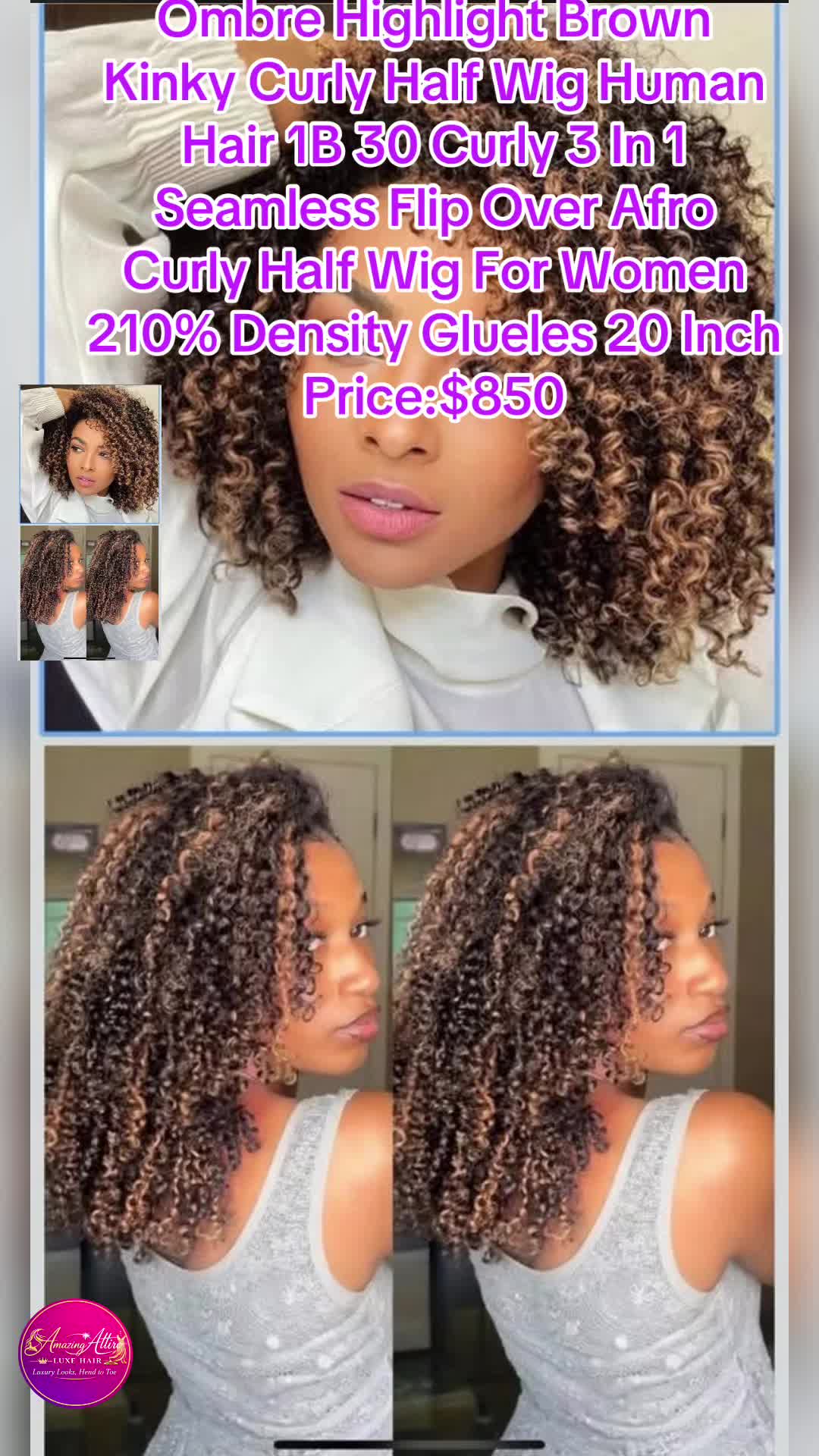 @Amazing Attire Luxe Hair