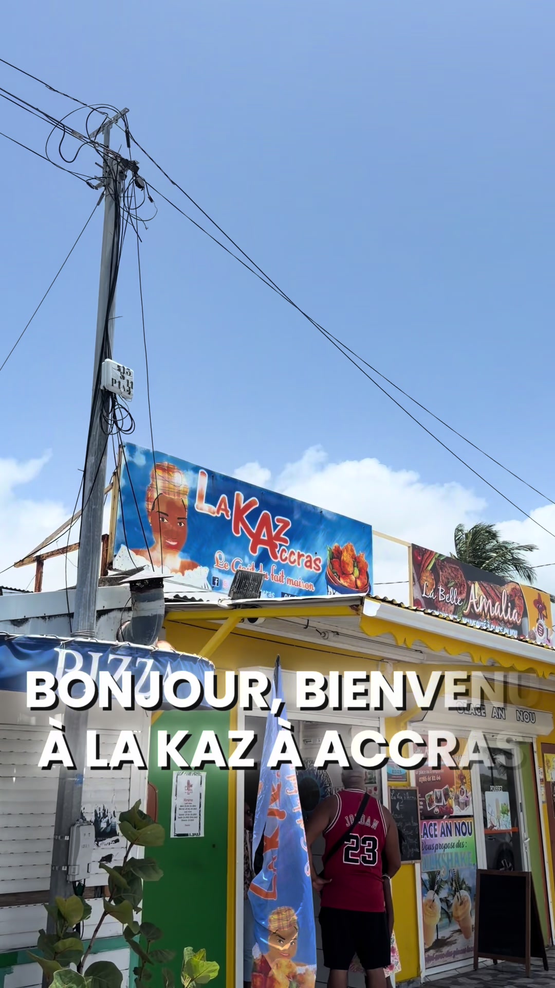 @La kaz &agrave; accras (le Moule)
