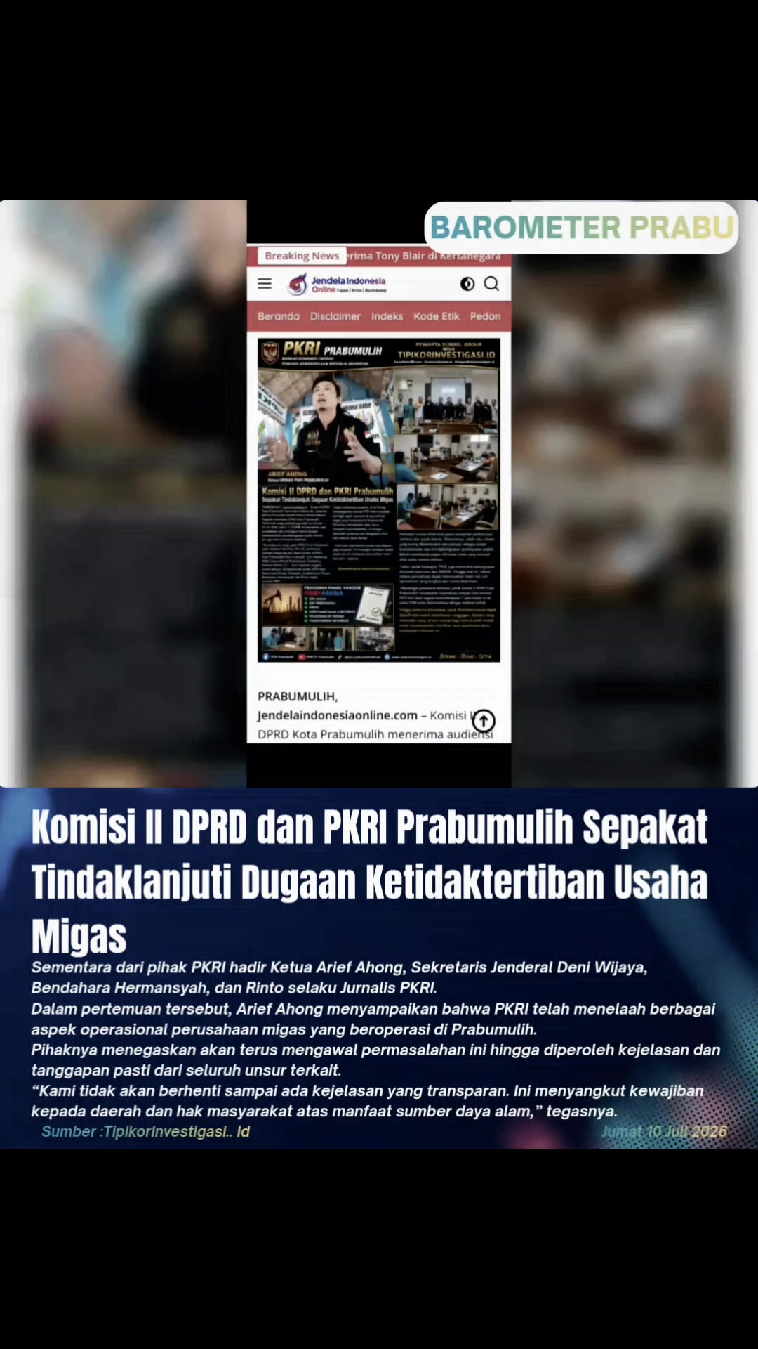 @BAROMETER PRABU