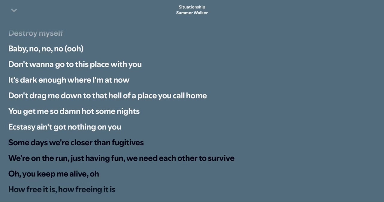 @Spotify Song Lyrics