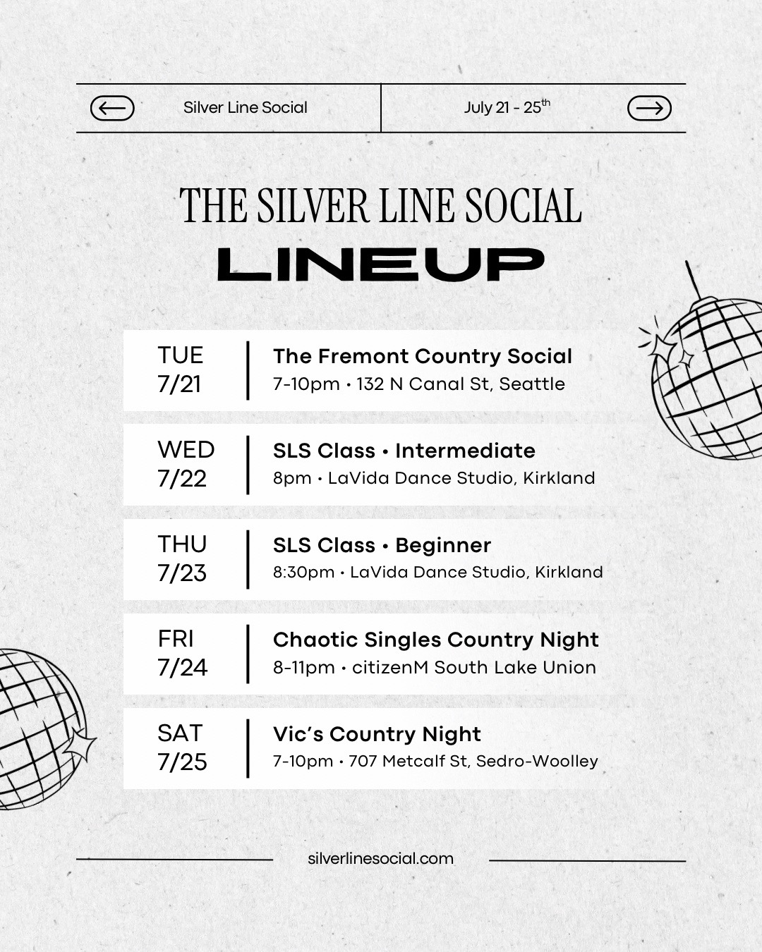 @Silver Line Social Dance