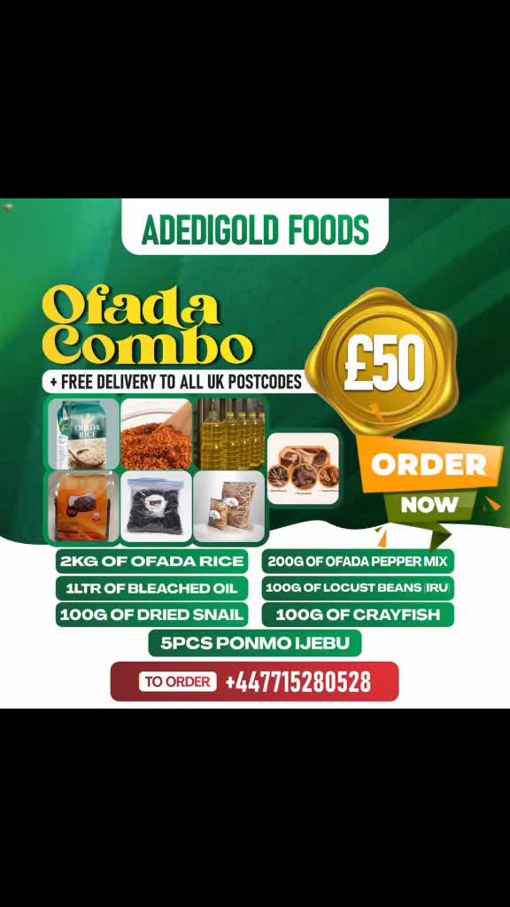 @ADEDIGOLD FOODS 🇬🇧