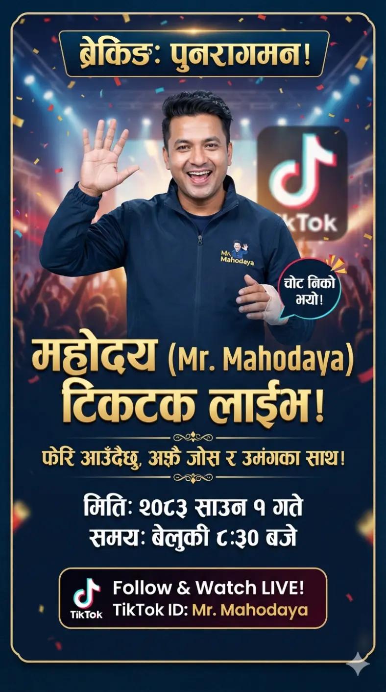 @Mr mahodaya