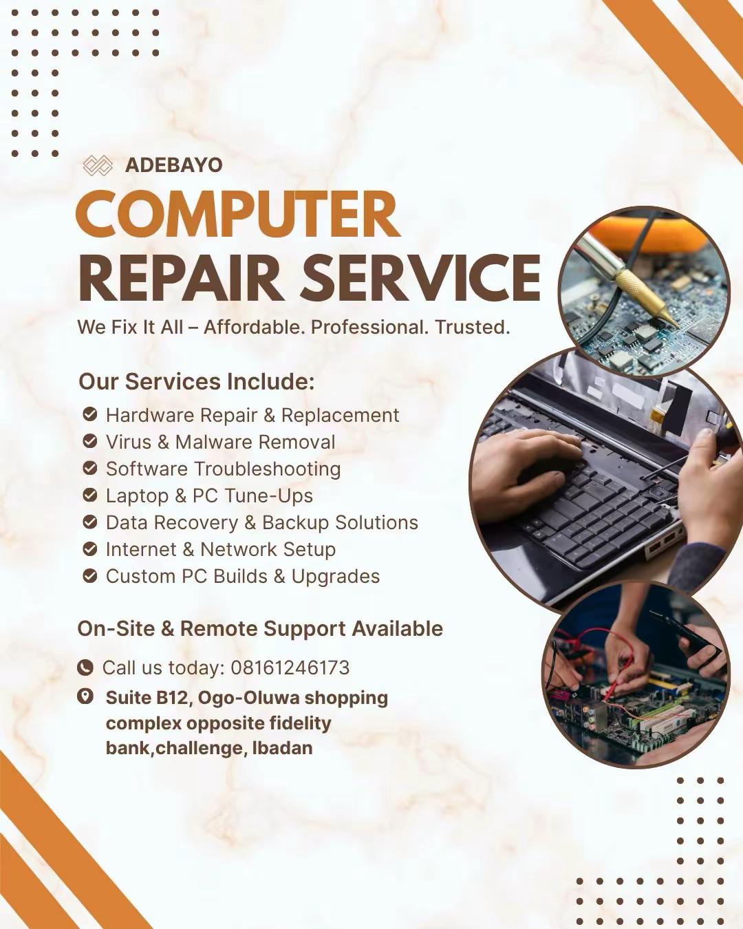 @Laptop store in Ibadan