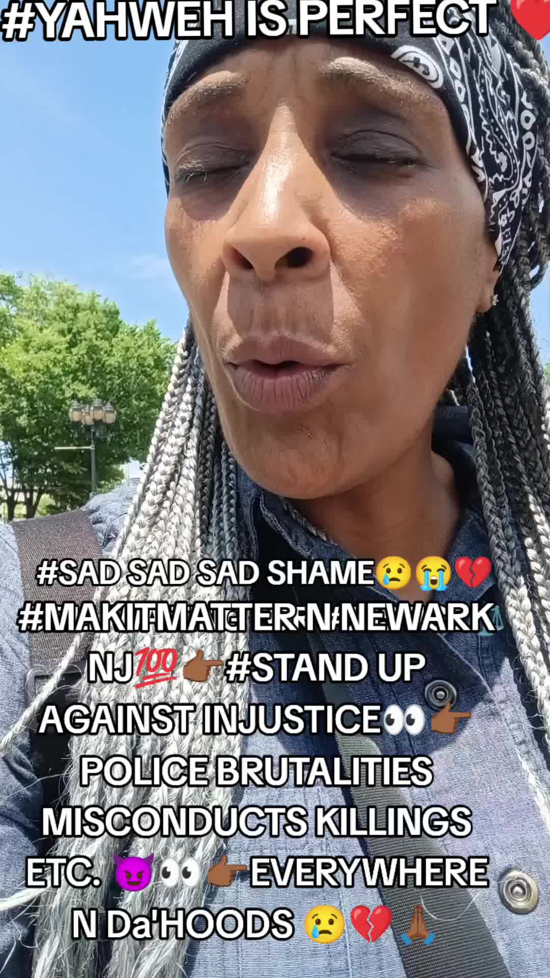 @STOP #POLICEBRUTALITY N NEWARK