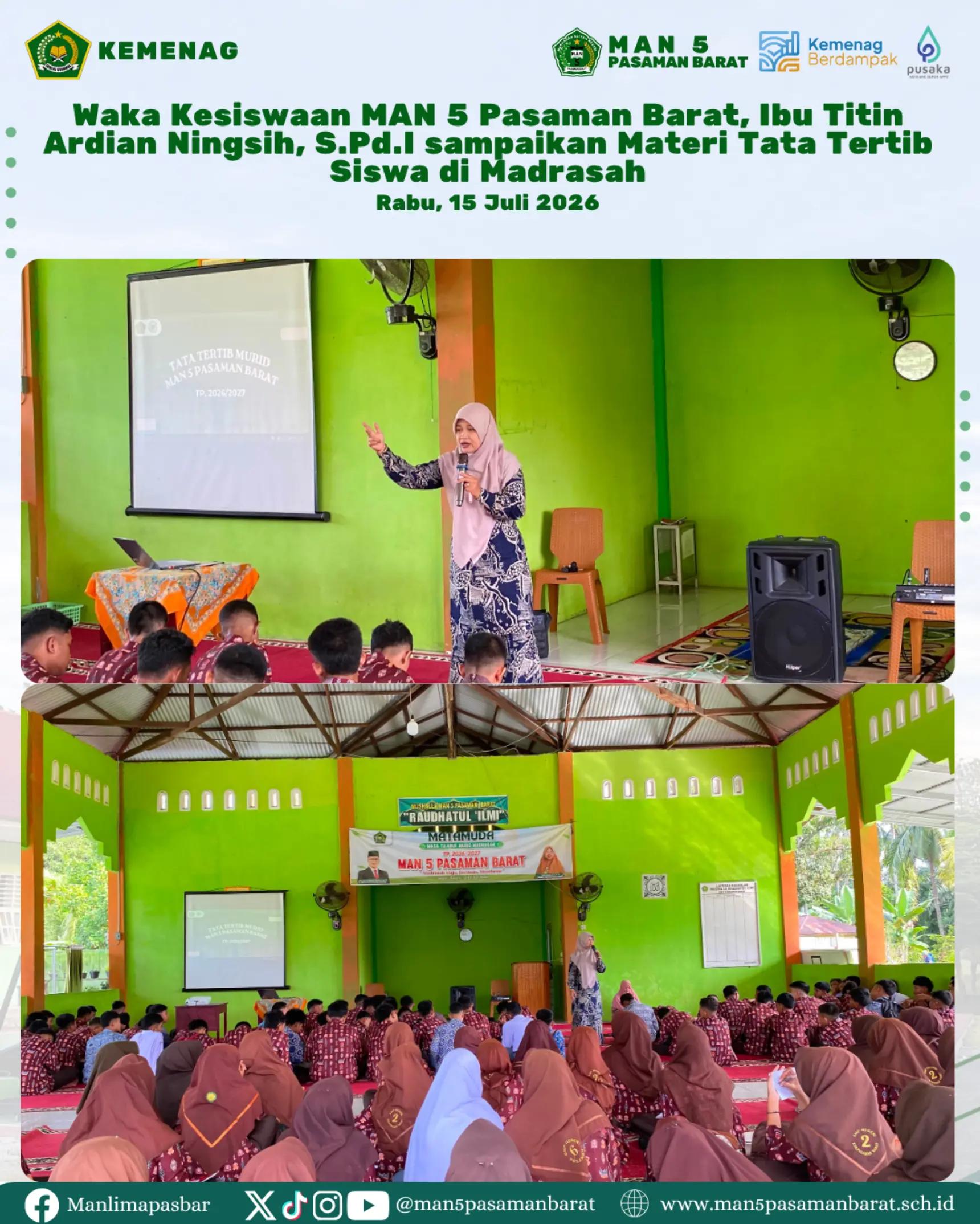 @MA Negeri 5 Pasaman Barat