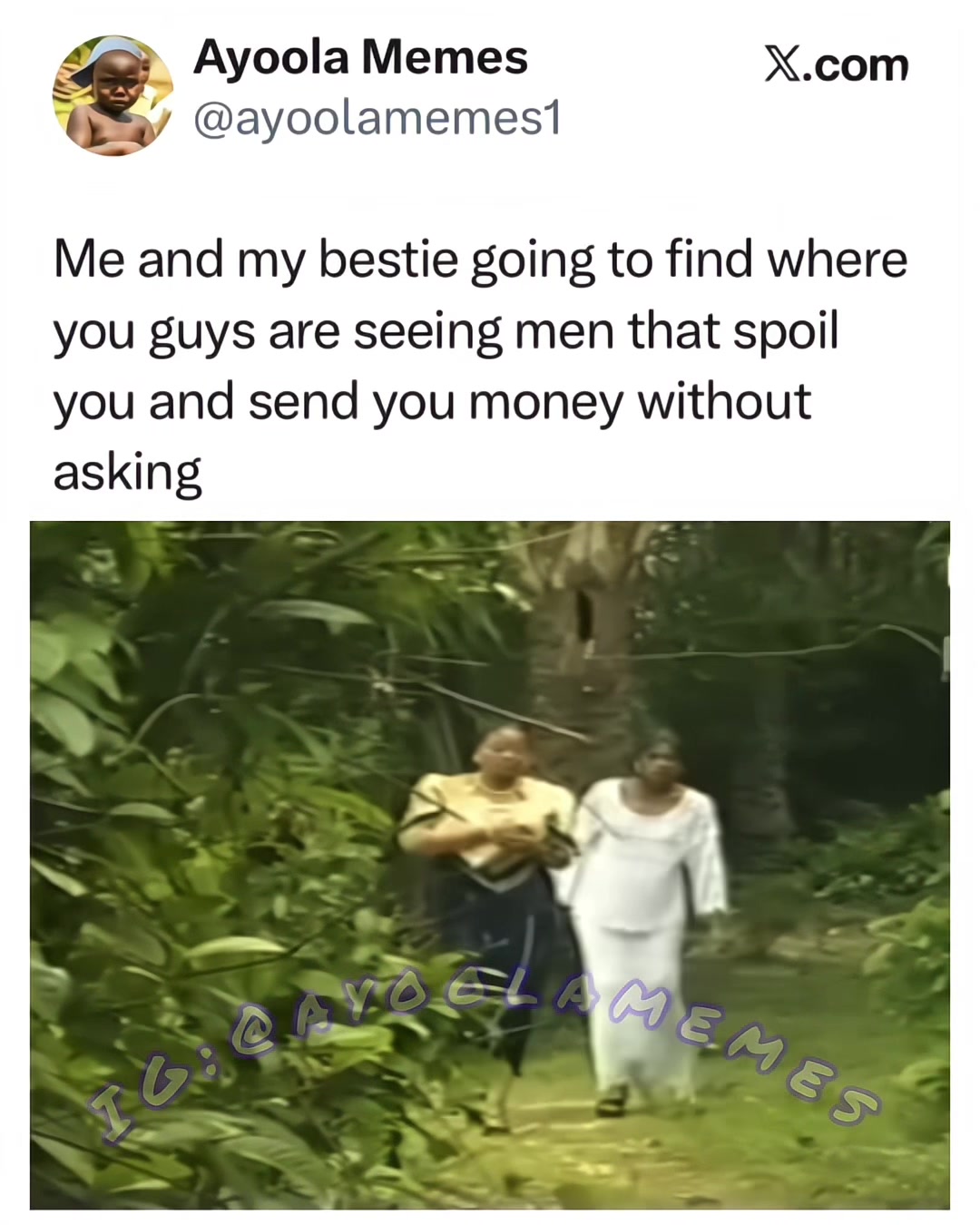 @Ayoola Memes
