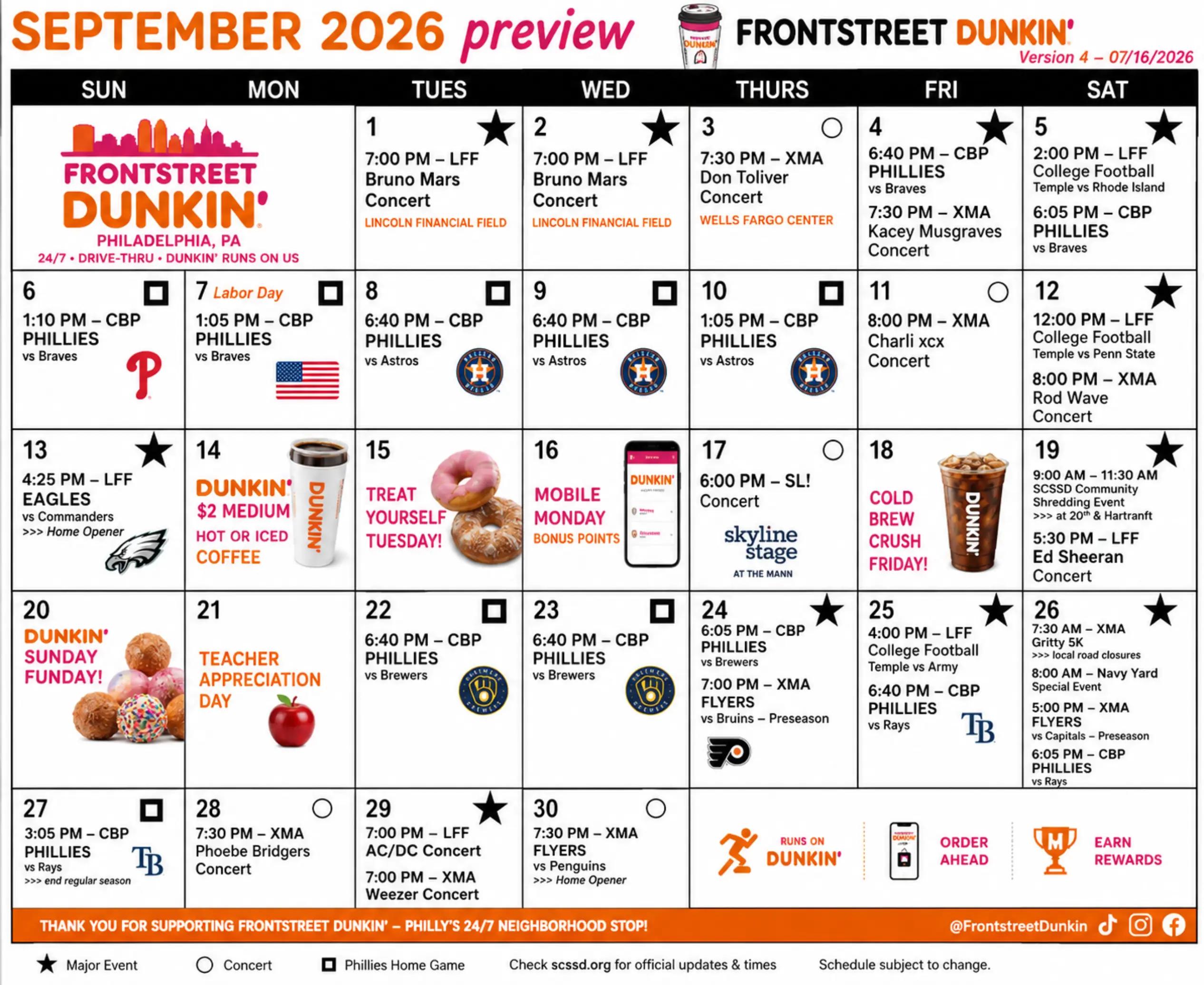 @Dunkin' Frontstreet