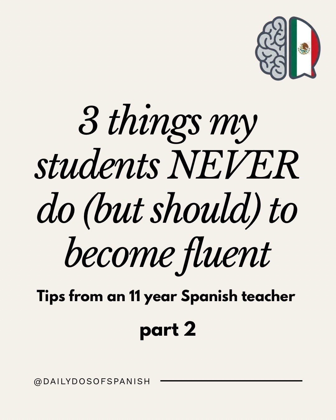 @Jessica | Spanish Teacher