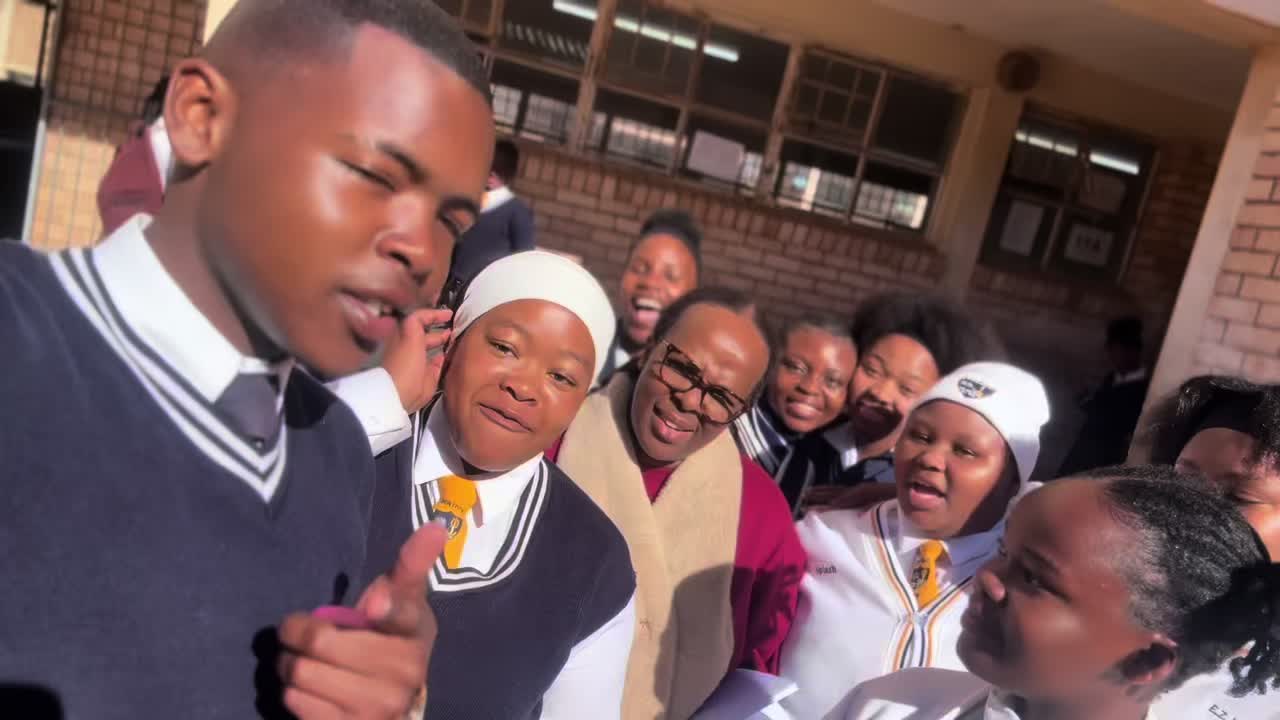 @Prayers with Unathi Sinxoto
