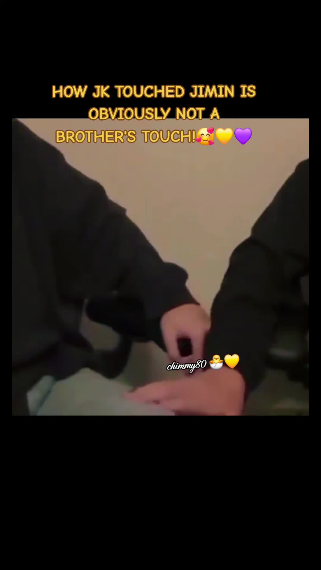 @&euro;h!mm&yen;80🐣💛👉👈💜🐰Jikook👬