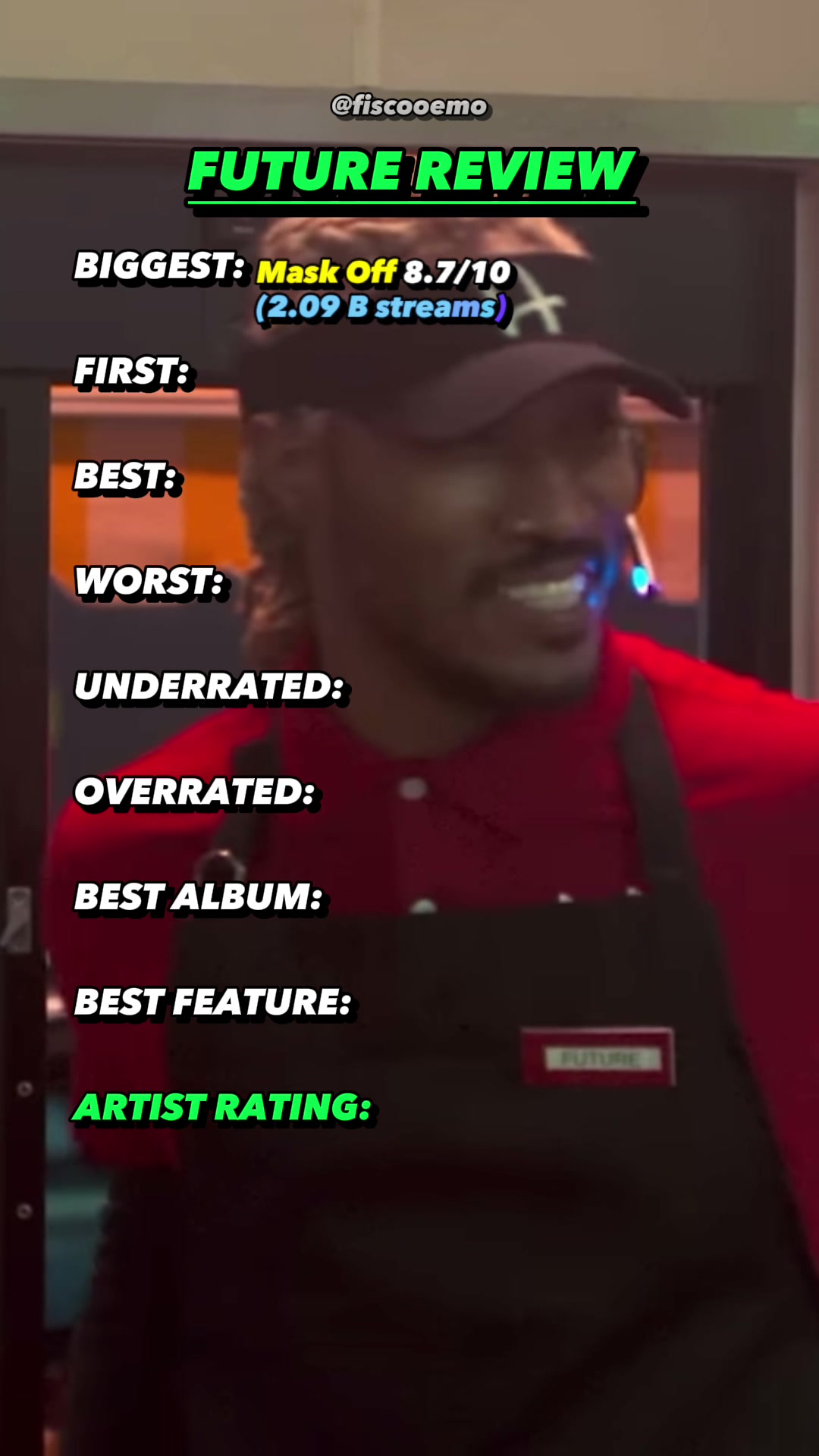 @Fiscoos elevated music opinion