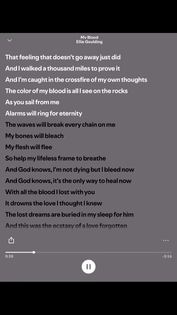 @Lyrics body