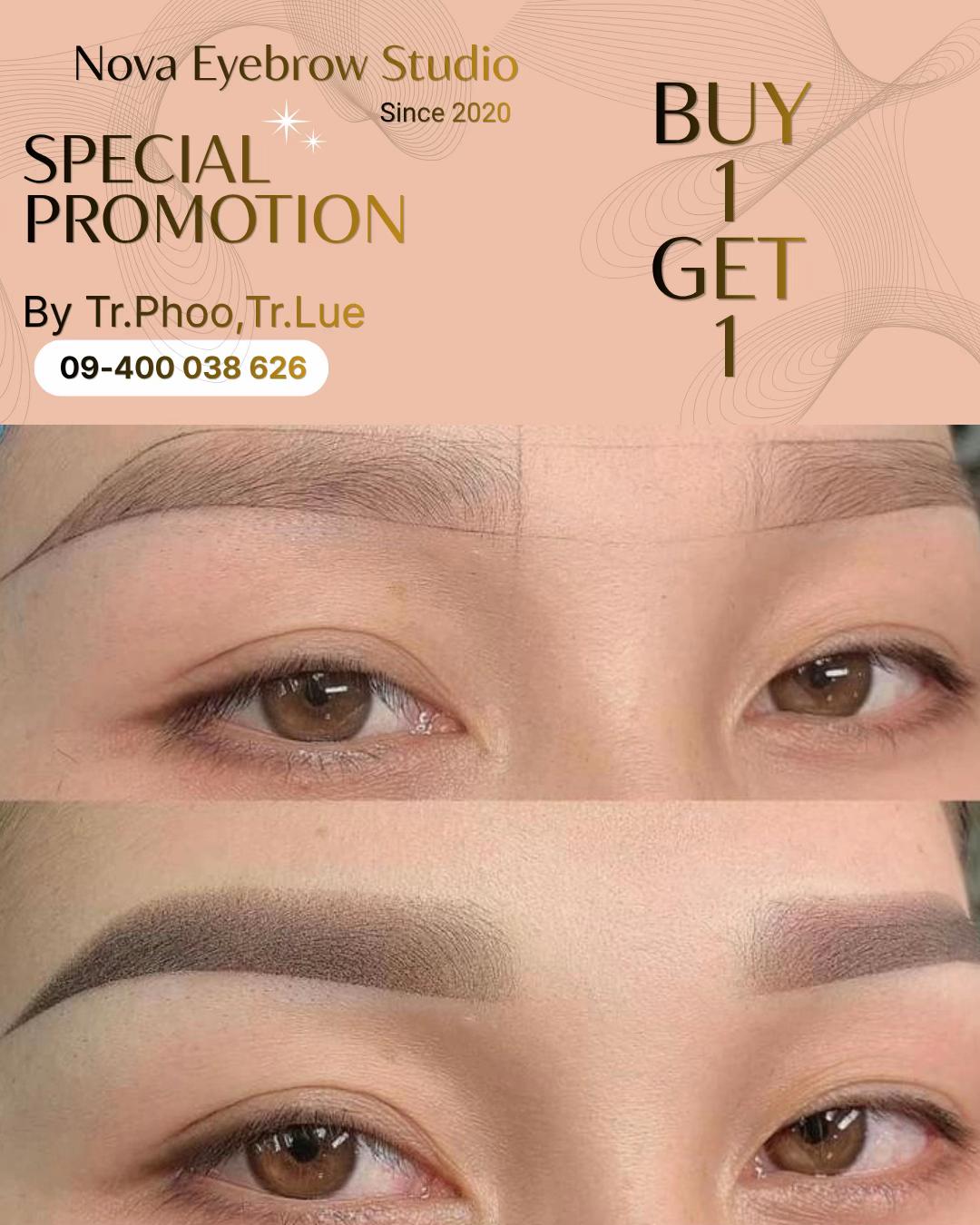 @Nova-eyebrow studio.