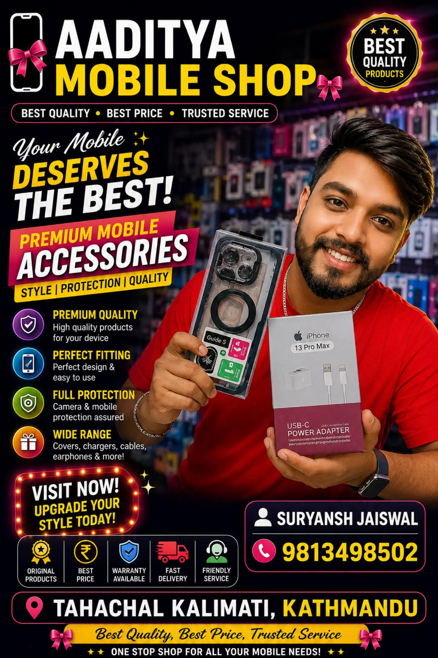 @📱💥Aaditya Mobile shop📸💥