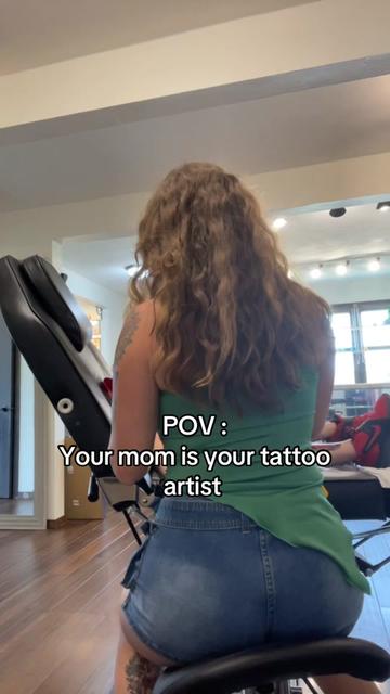 @That mom who tattoos 🍀