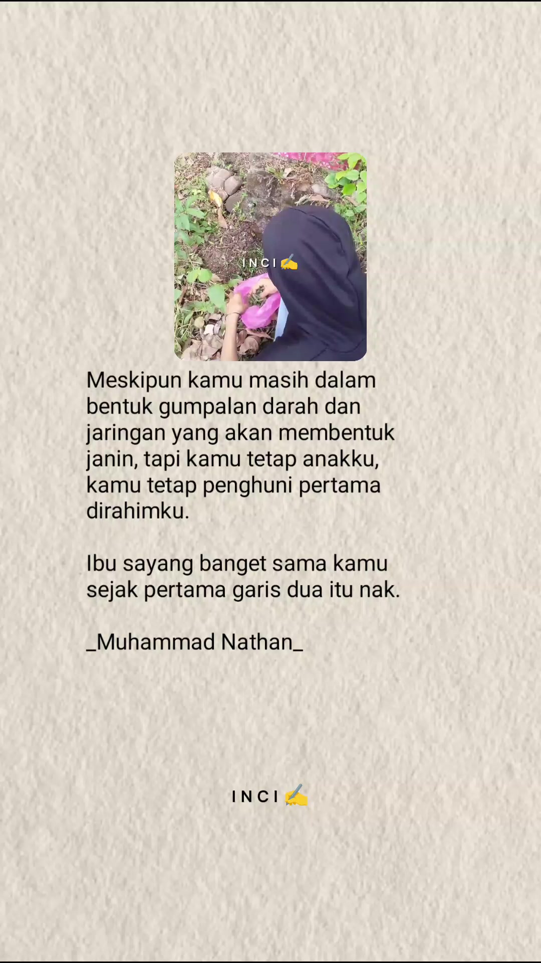 @I N C I ✍️