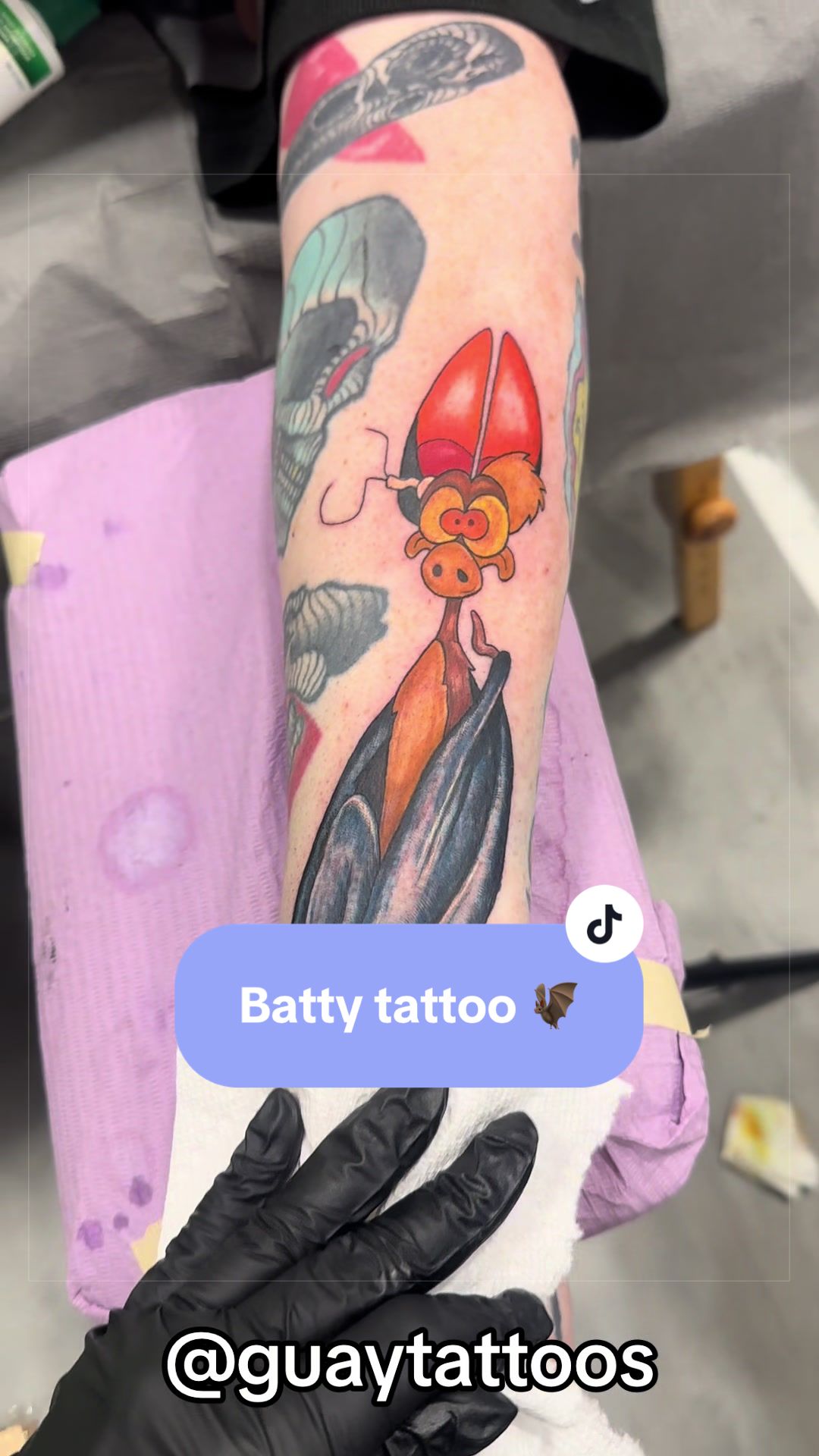 @Guay&ensp;@guaytattoos&ensp;💜