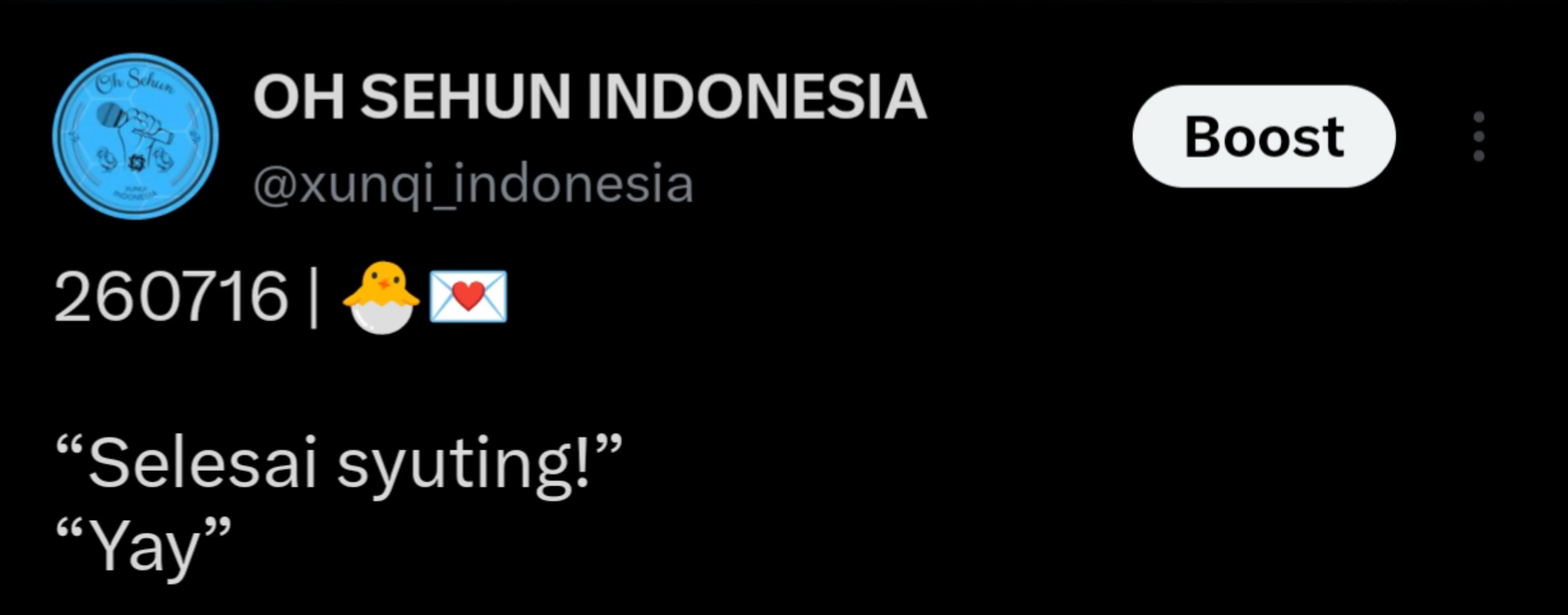 @OH SEHUN INDONESIA