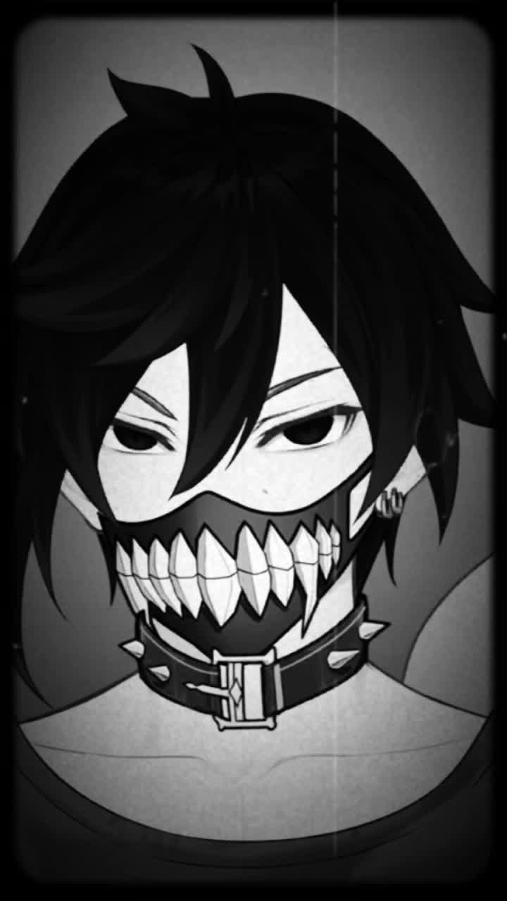 @Emo /goth wolf 🖤🐺