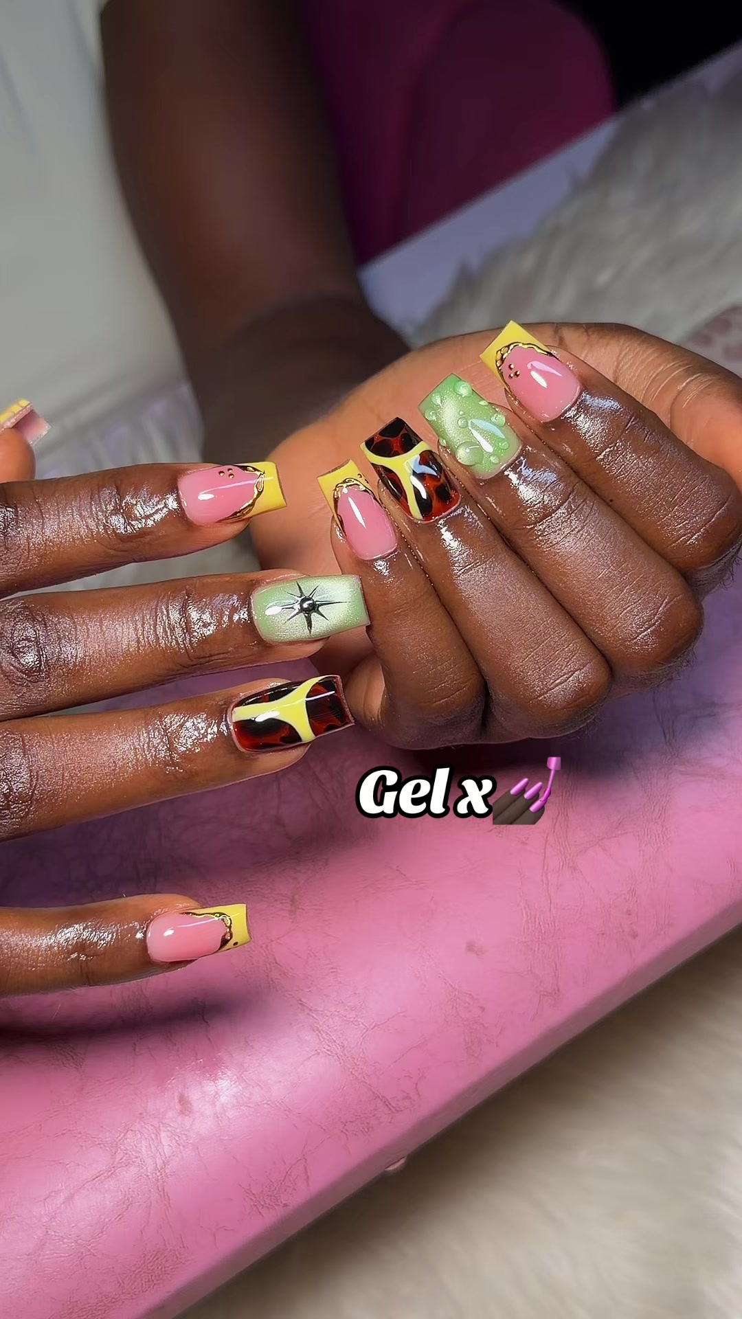 @Nail technician in Ibadan