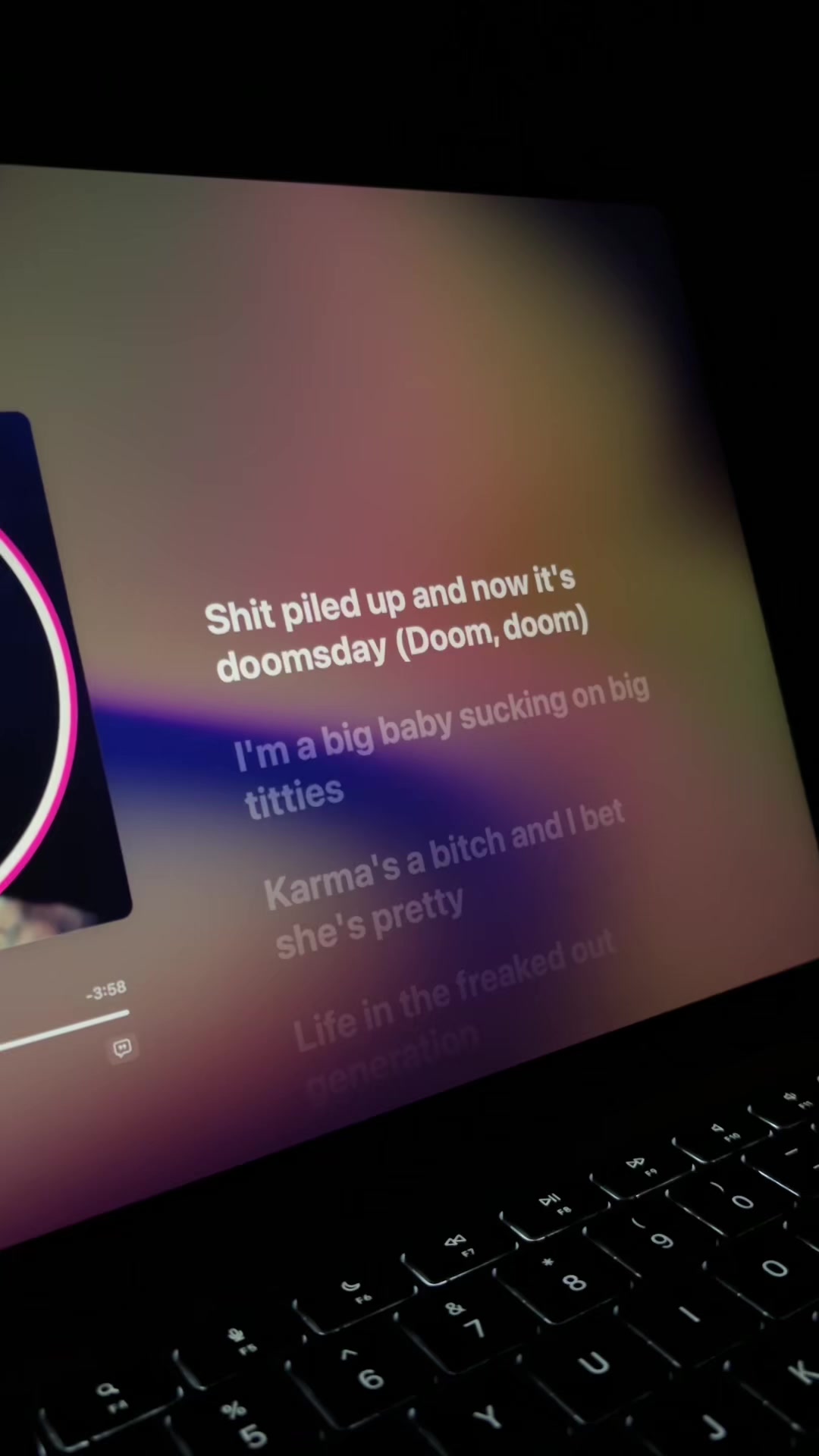 @this song hits different ★